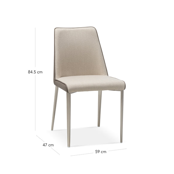 that's living daphne nickel dining chair dining chairs 