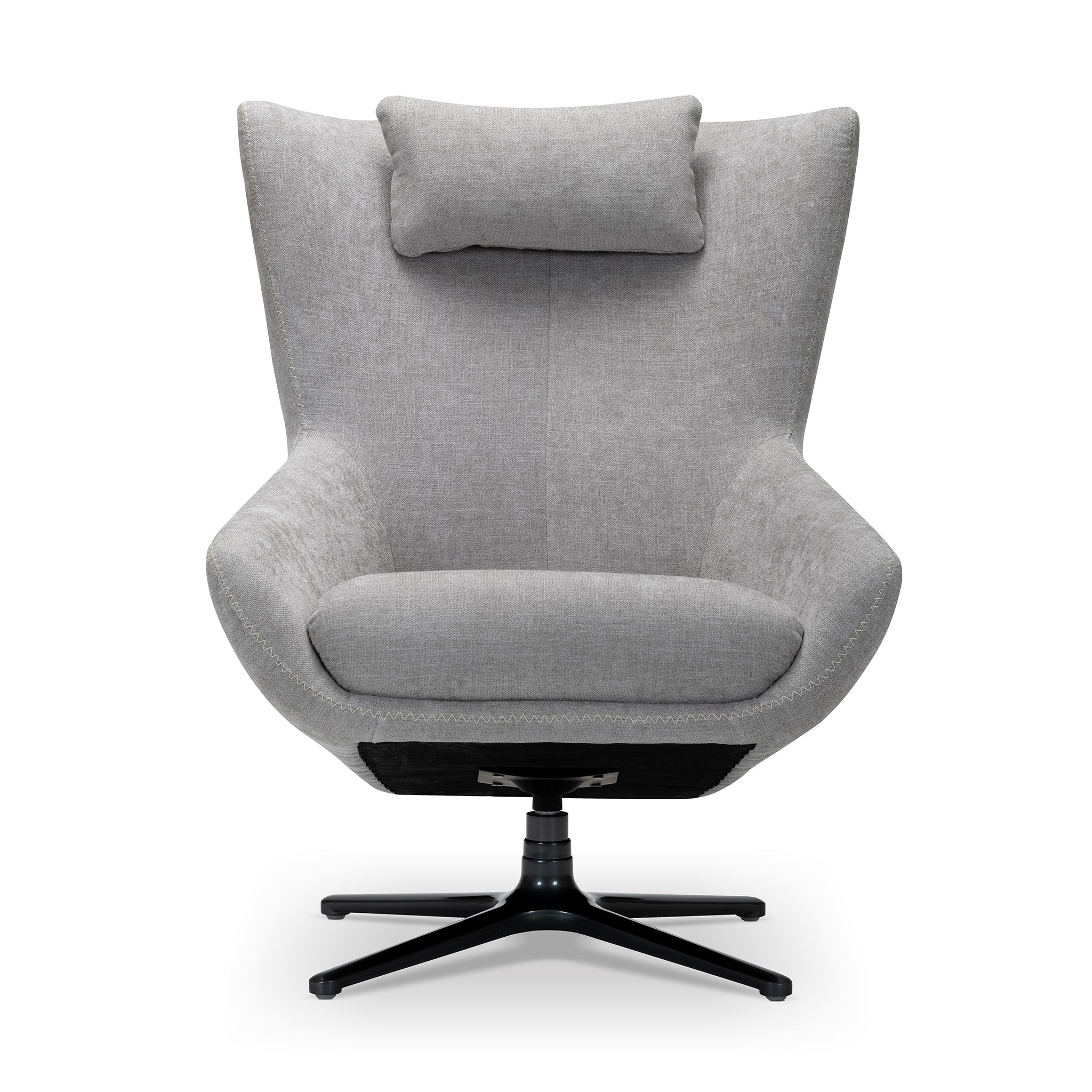 that's living wilder dark grey swivel chair chairs 