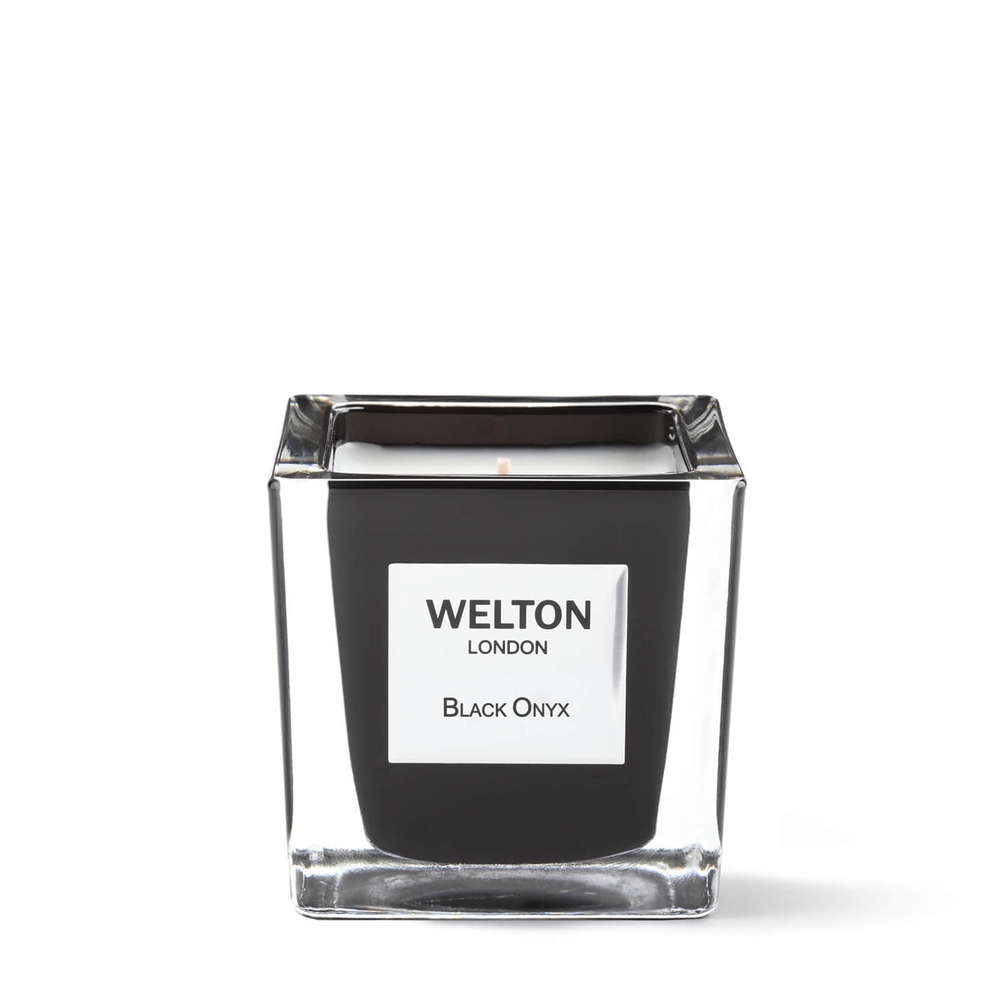 welton london candle black onyx small
citrus - woody - spicy scented candles 