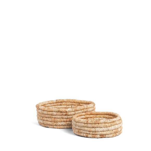 dbodhi caterpillar ambang low basket - set of 2 baskets 