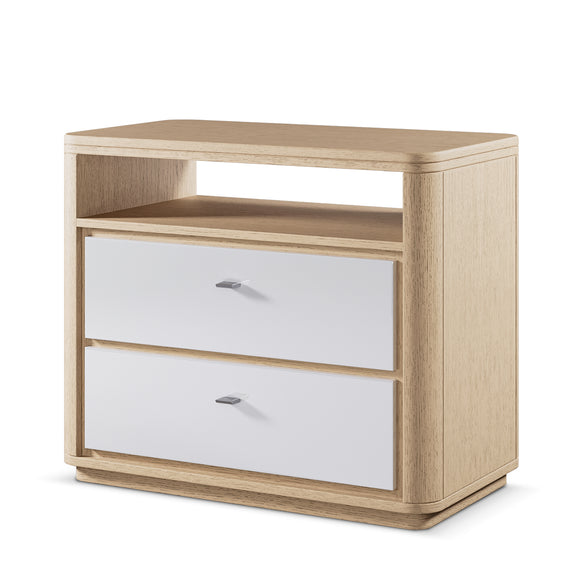 adriana hoyos gem wooden top nightstand set sets 