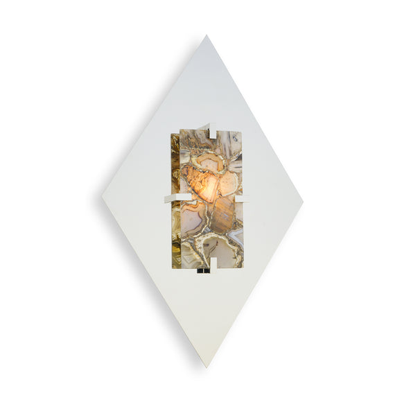 that's living retro wall sconce - large nickel wall sconce 