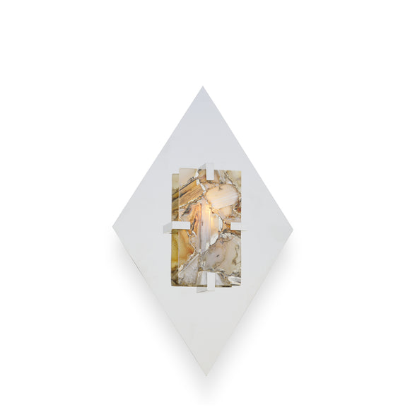 that's living retro wall sconce - small nickel wall sconce 