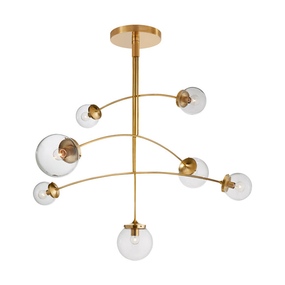 visual comfort prescott large mobile chandelier chandeliers 