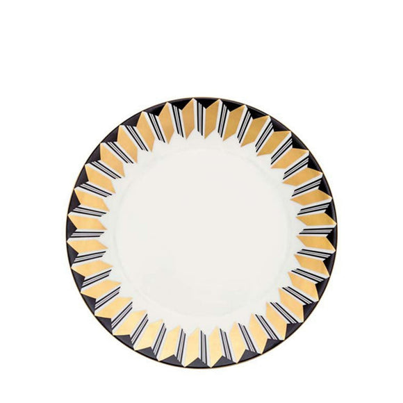 porcel stripes dessert plate 23cm plates 