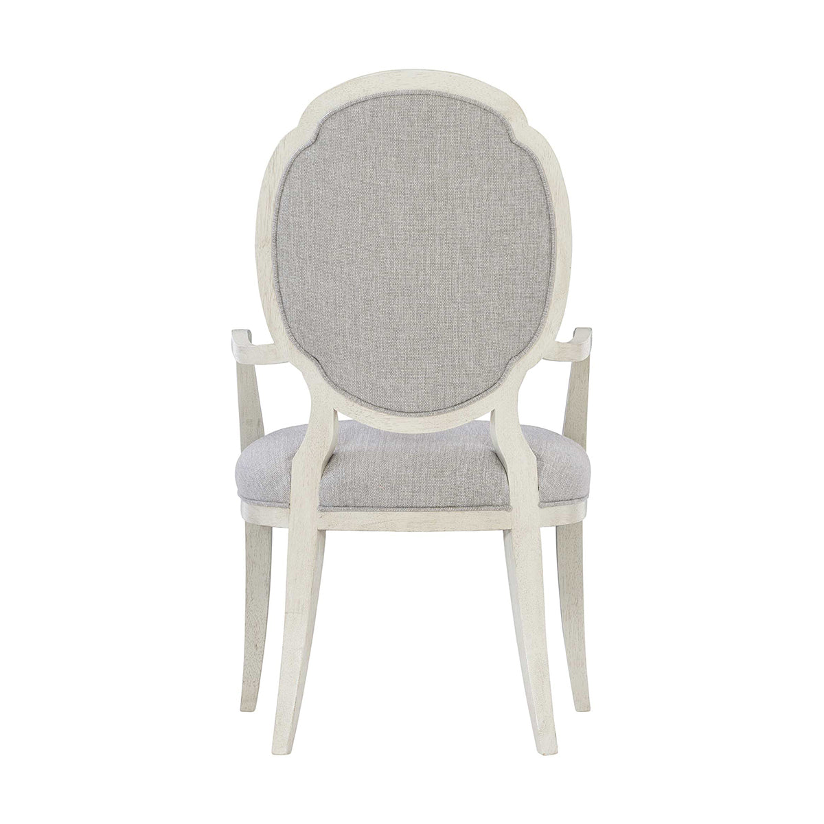 bernhardt allure  uph arm chair dining chairs 