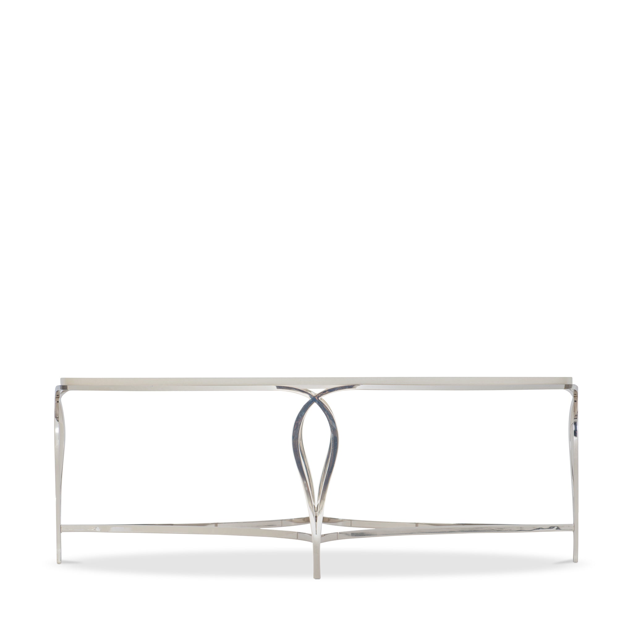 bernhardt calista metal oval cocktail table coffee tables 