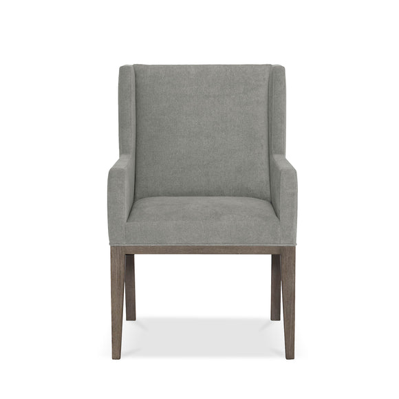 bernhardt linea upholstered arm chair dining chairs 