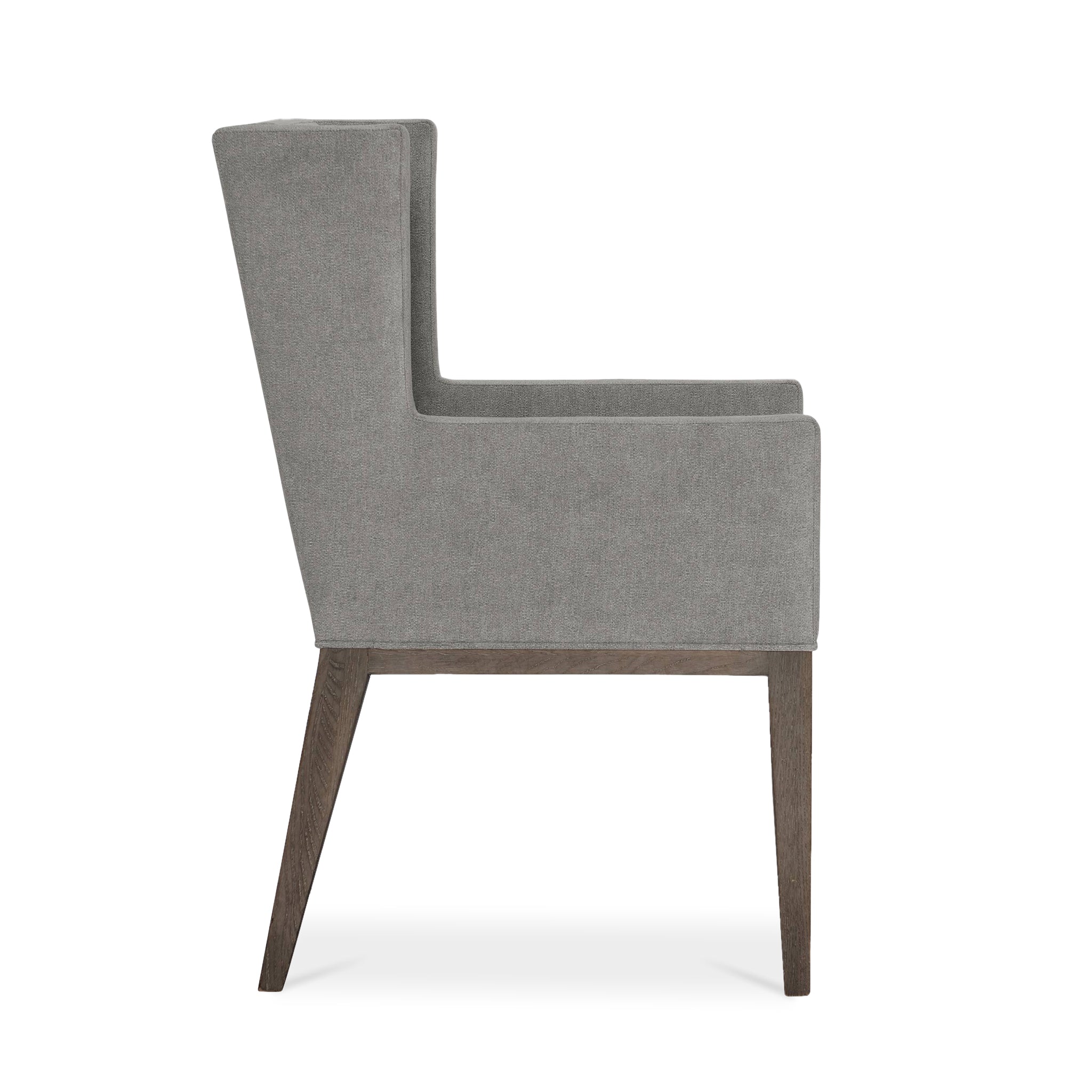 bernhardt linea upholstered arm chair dining chairs 