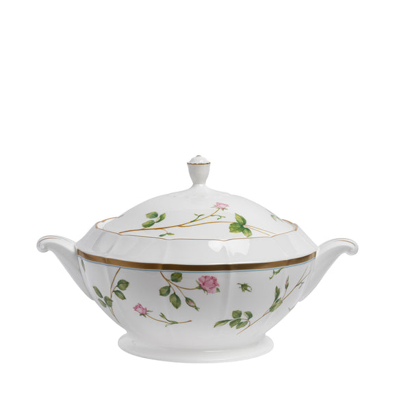 narumi blooming rosy lane casserole w/ cover tureen 